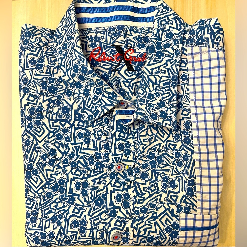 Robert graham button up